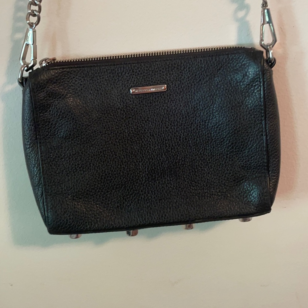 Rebecca Minkoff Triple Zipper Crossbody - black